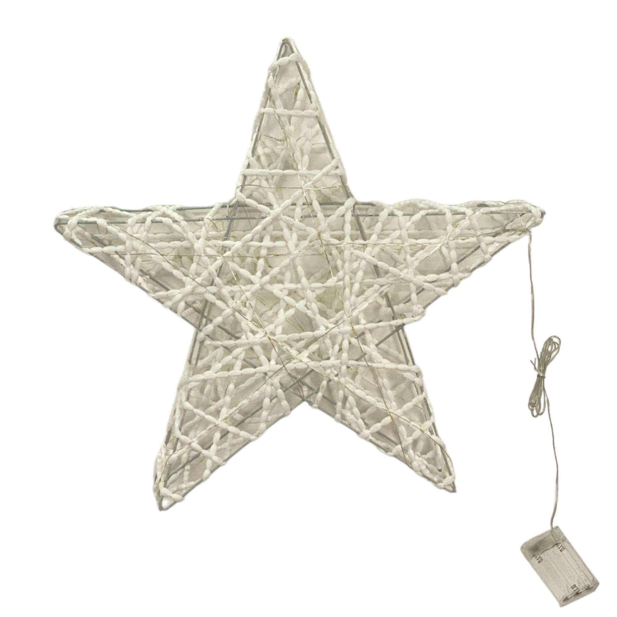 ESTRELLA C/LUZ A/BAT  C/LUZ A/BAT3 50X50