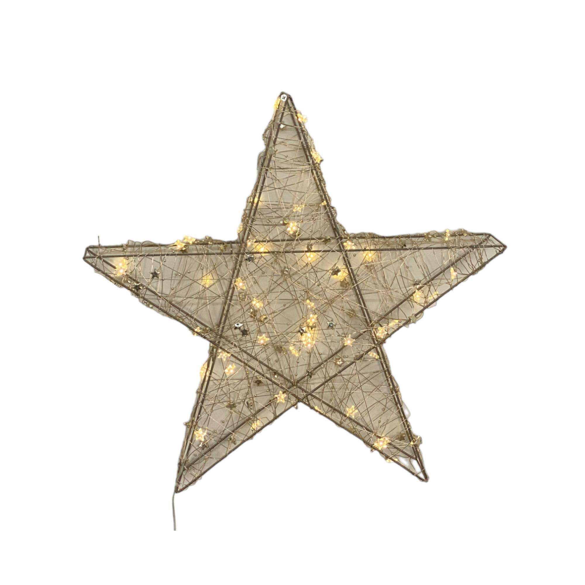 ESTRELLA C/LUZ A/BAT  C/LUZ A/BAT3 50X50