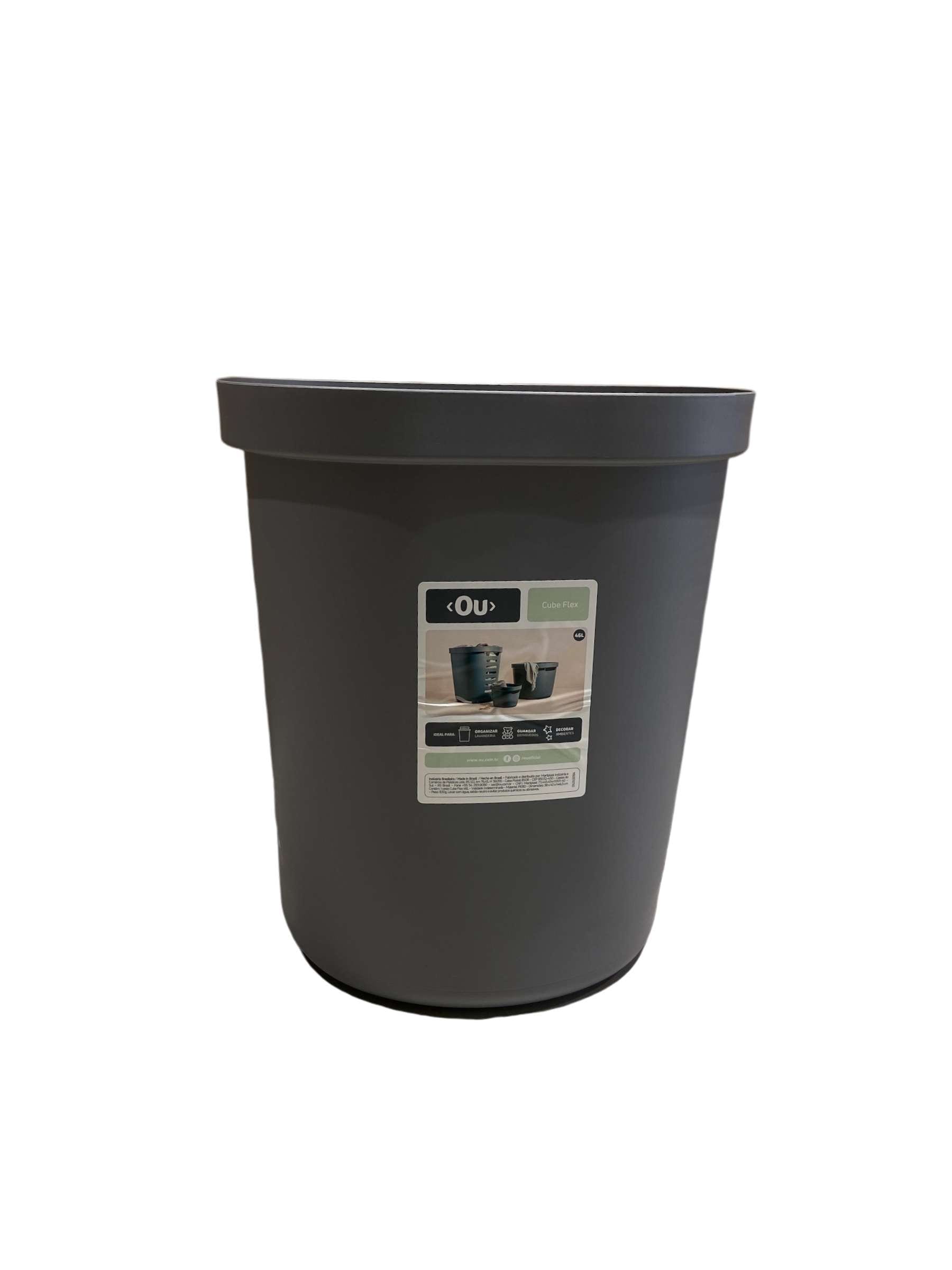 CESTA CUBE FLEX 46L OU GRIS