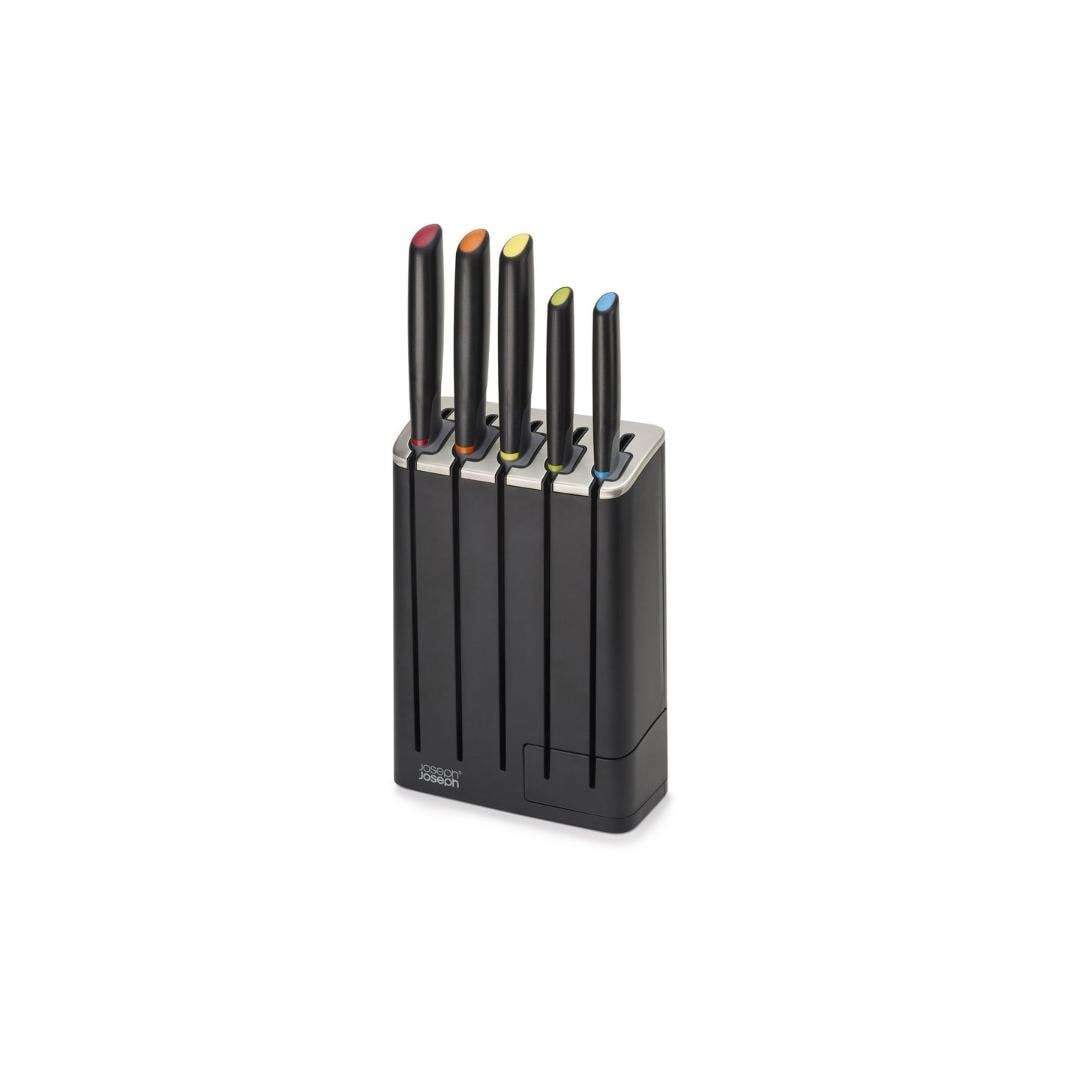 JUEGO DE 5 CUCHILLOS C/ ORGANIZADOR