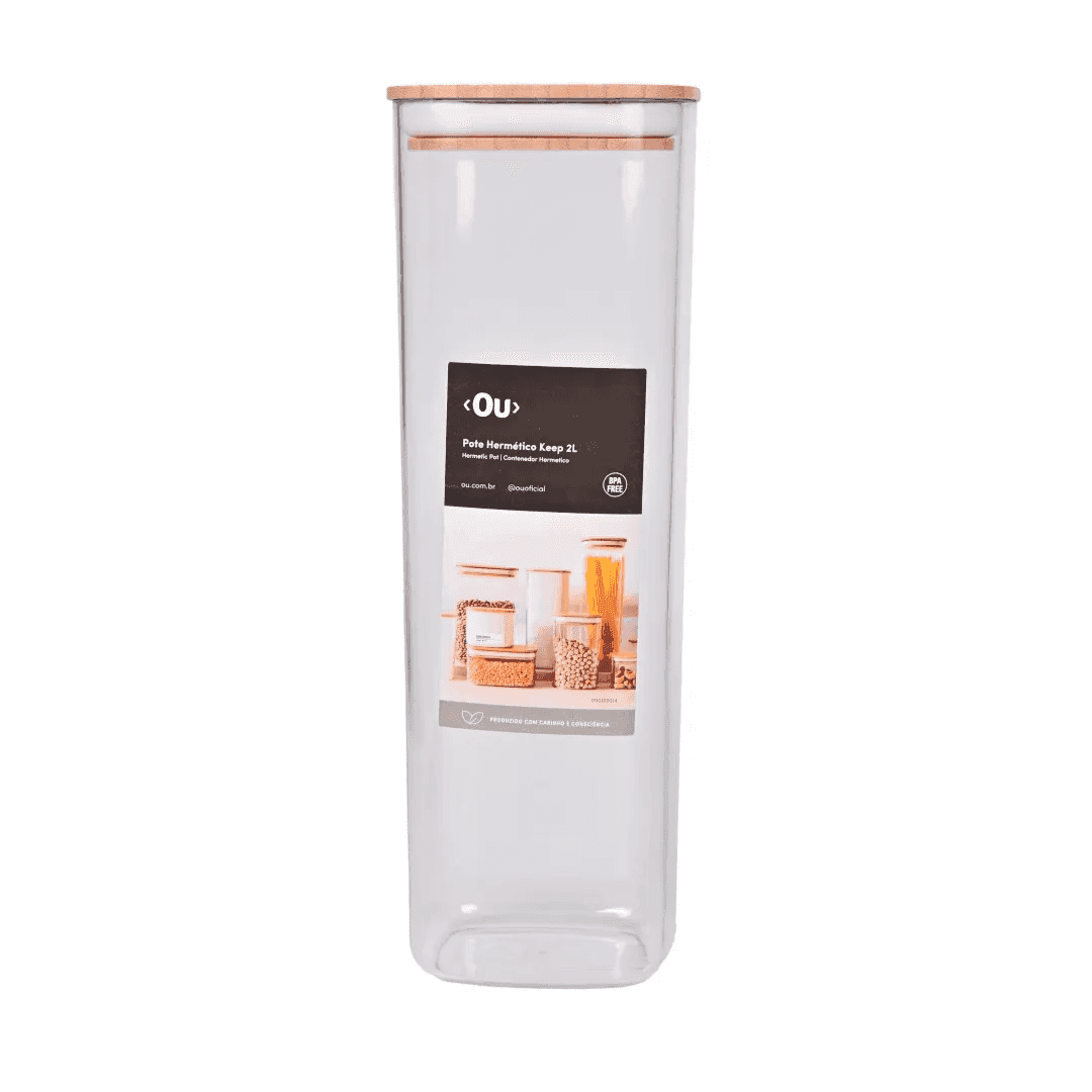 ORG. HERMETICO KEEP 2L OU NATURAL