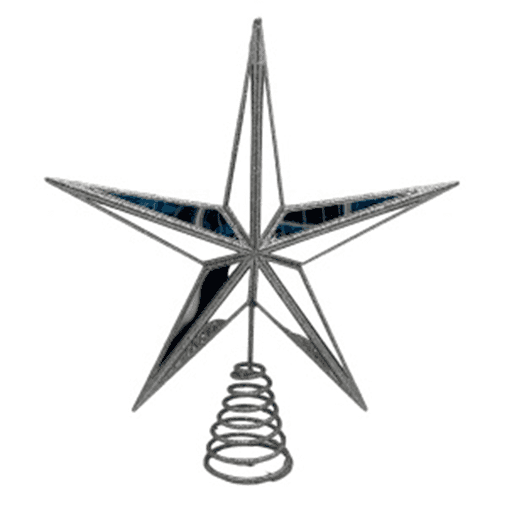 ESTRELLA DE ARBOL NAVIDEÑO 28X6.5X31CM