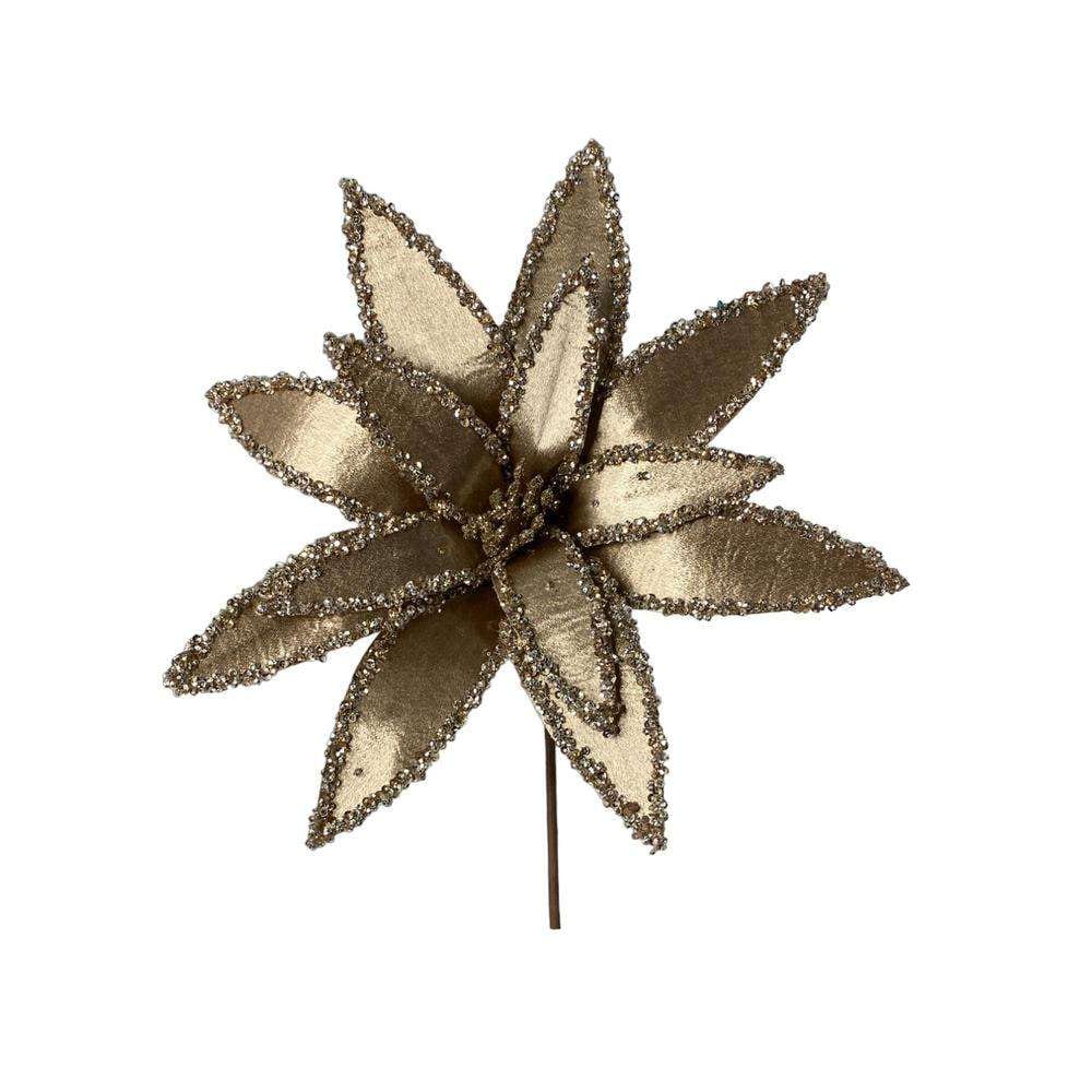 POINSETIA DECOR 35X30X6CM