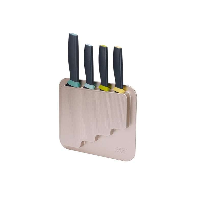 JUEGO DE 4 CUCHILLOS C/ ORGANIZADOR P/ P