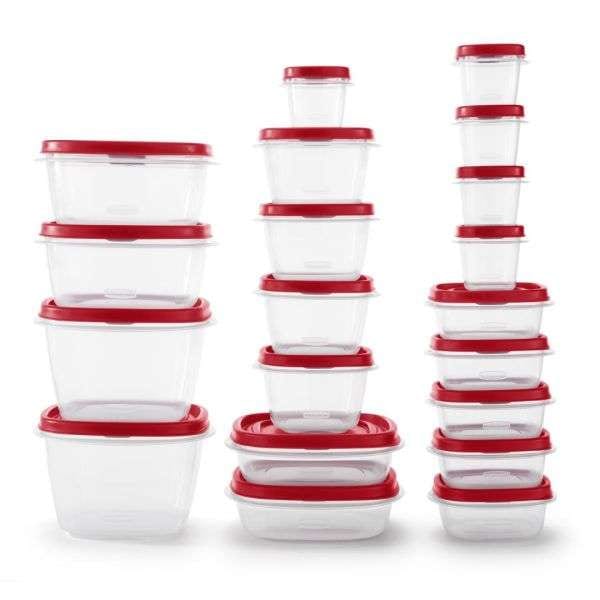 SET DE 40 PIEZAS EFL NEGRO (20 RECIPIENT