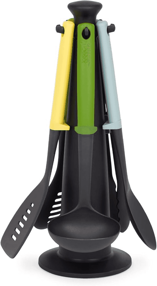 DUO SET DE 5 UTENSILIOS C/SOPORTE