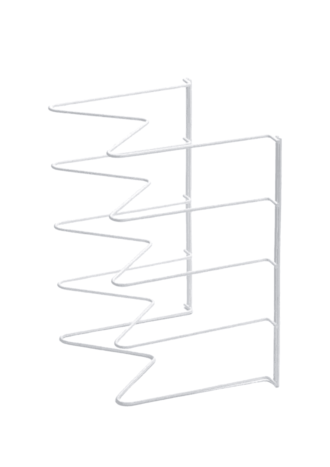 SOPORTE PARA MOLDES Y SARTEN - BLANCO