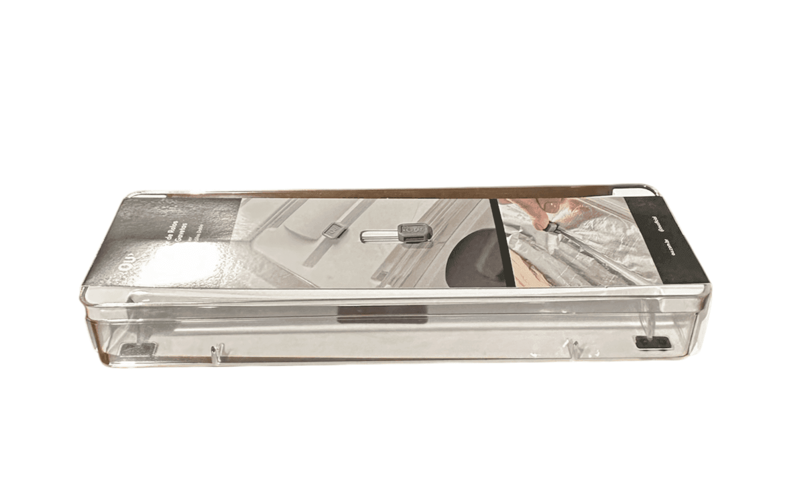 ORG.DE ROLLOS DOBLE CLEAR - BLANCO