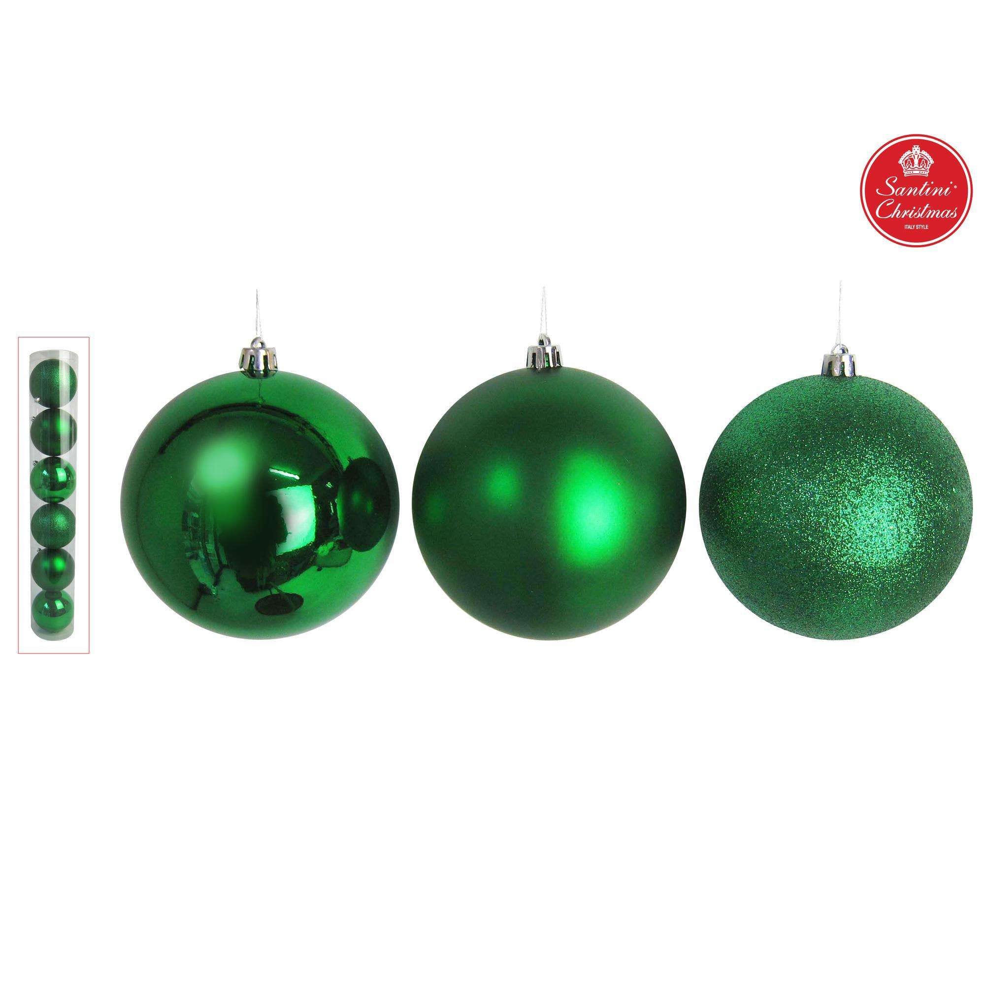 BOLA DECOR 100MM 6PZ