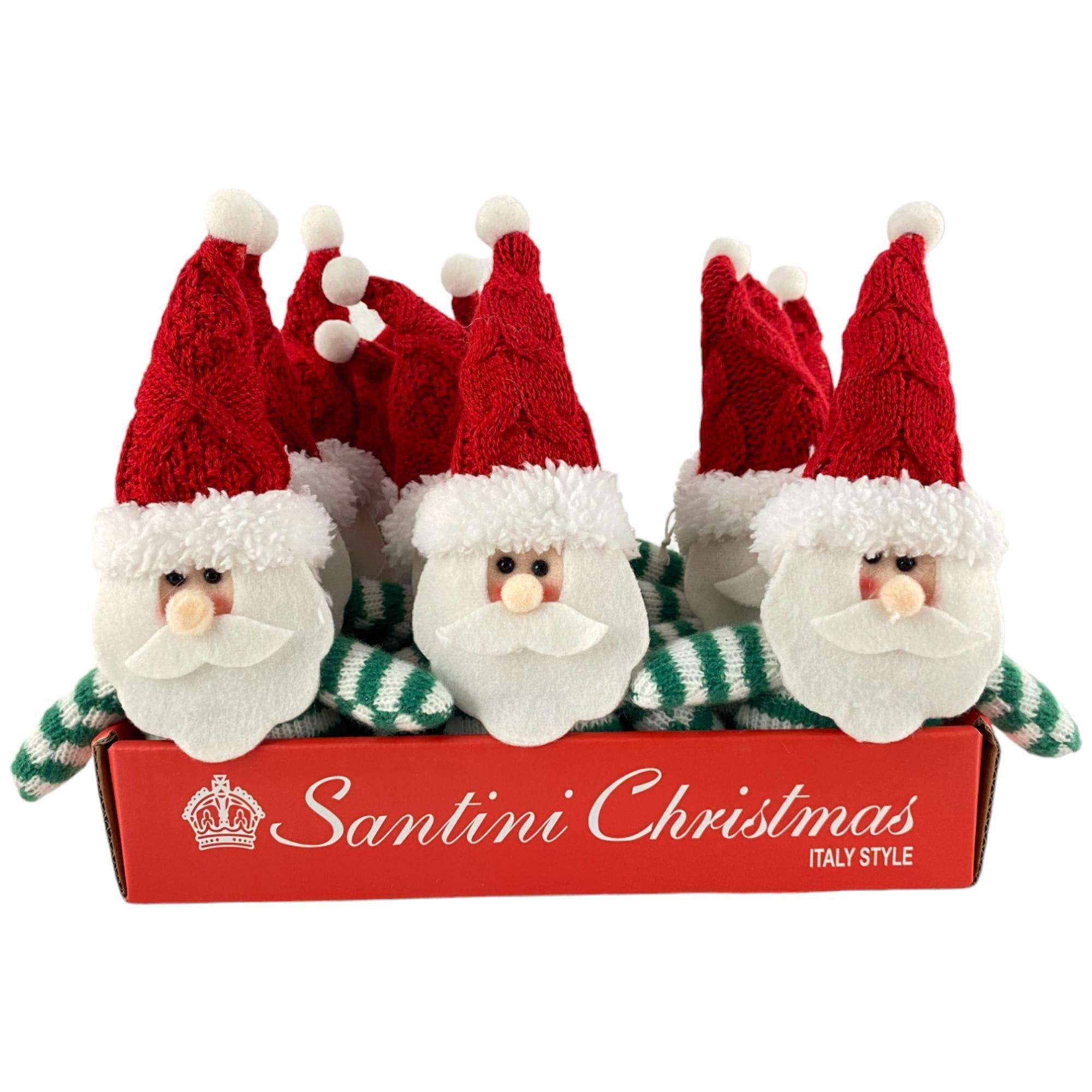 SANTA DECOR 10X3X21CM