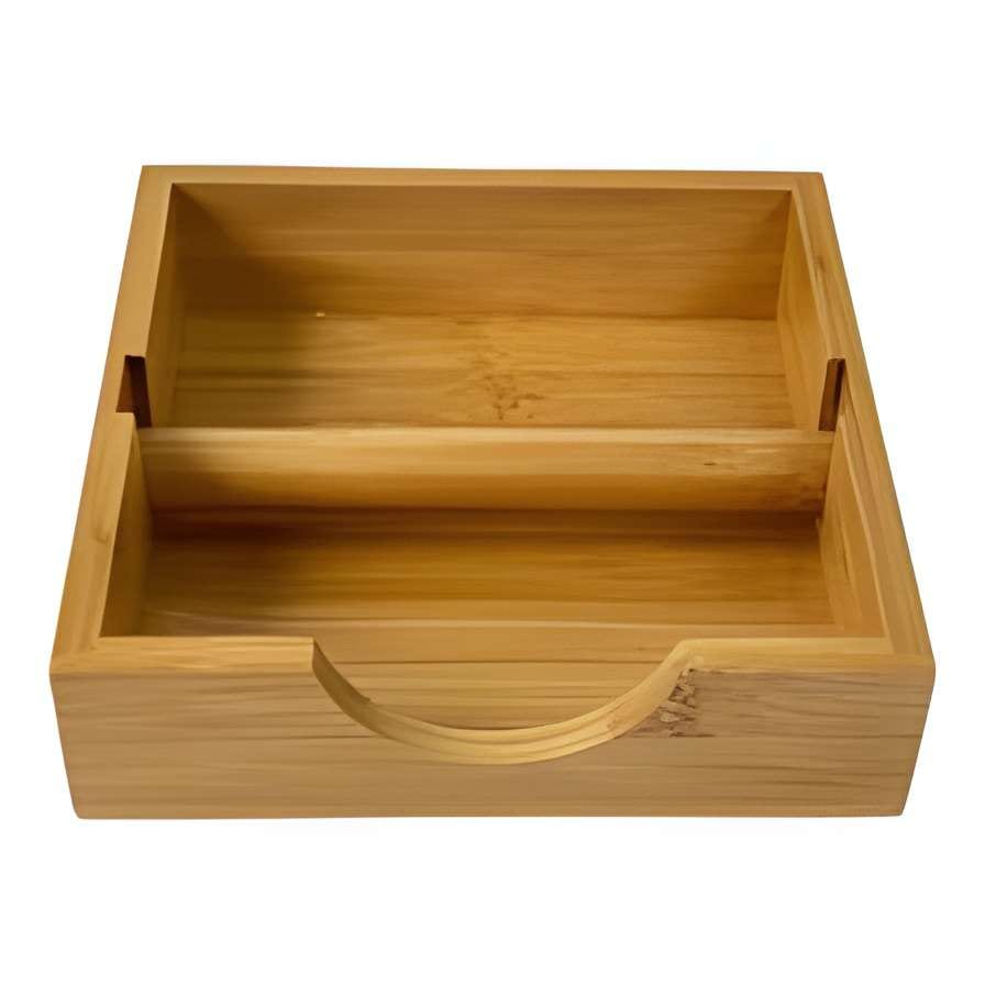 CAJA PORTA SERVILLETA 19X19X5C