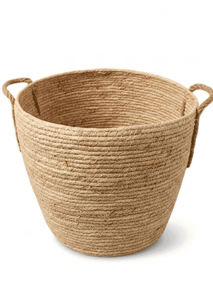CESTO TEJIDO BEIGE 4651306L
