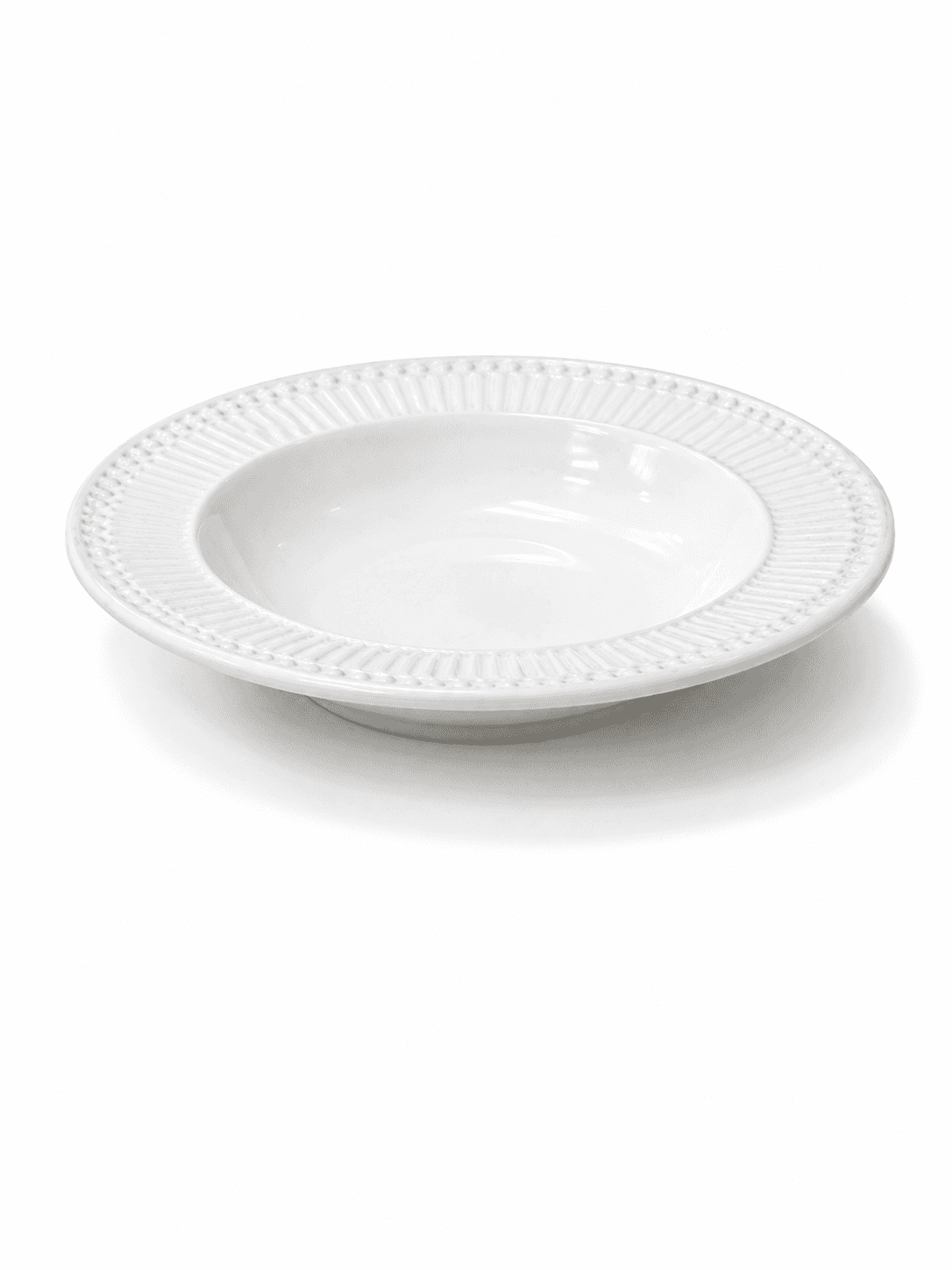 PLATO HONDO ROMA RAVENNA Ø22CM BRANCO