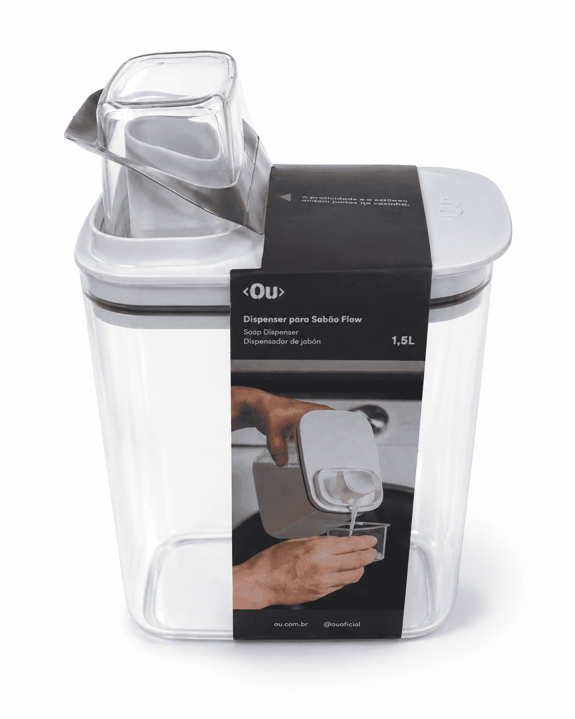 DISPENSADOR FLOW 1.5L OU BLANCO