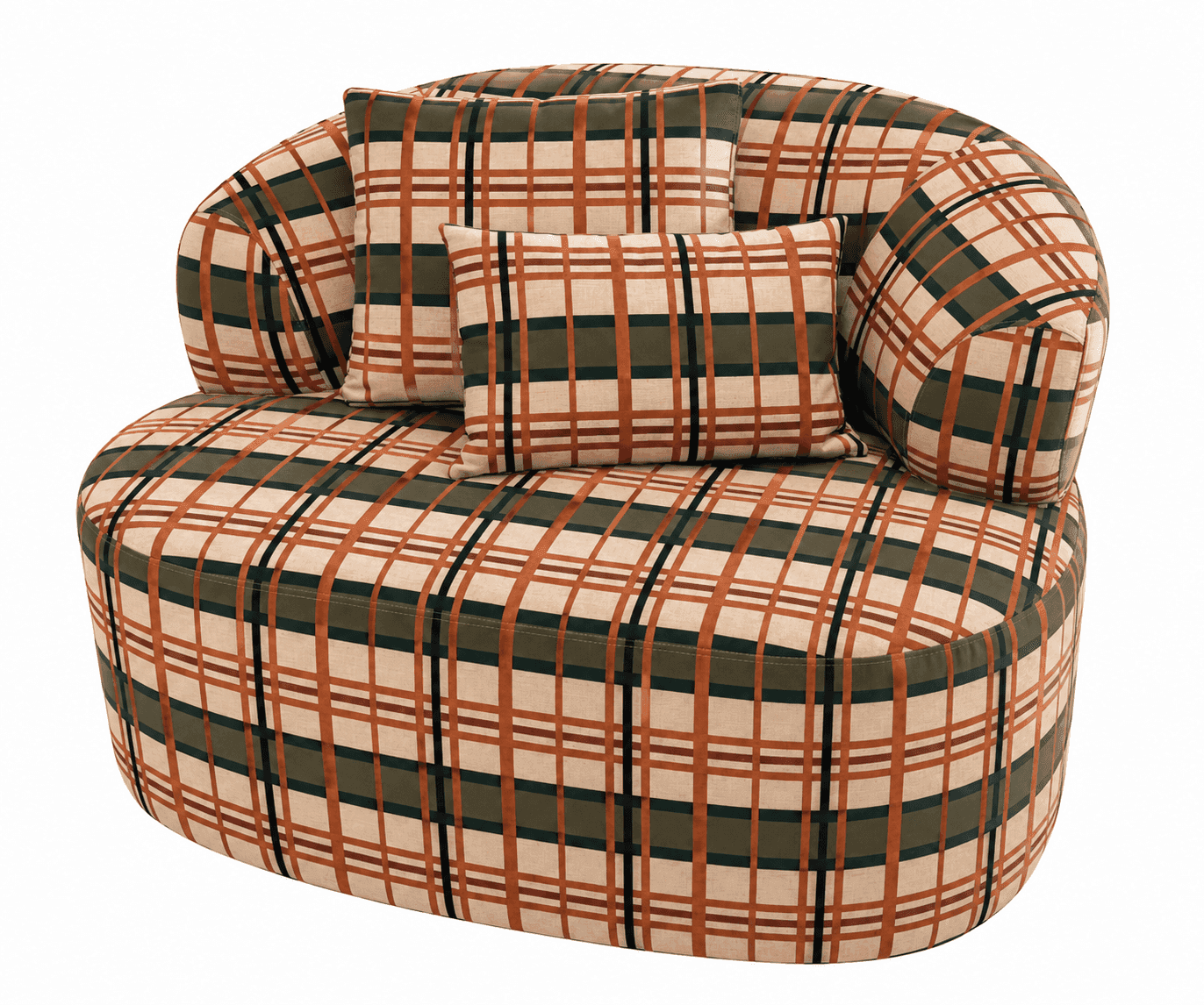 POLTRONA FIJA T:ESTAMPADA