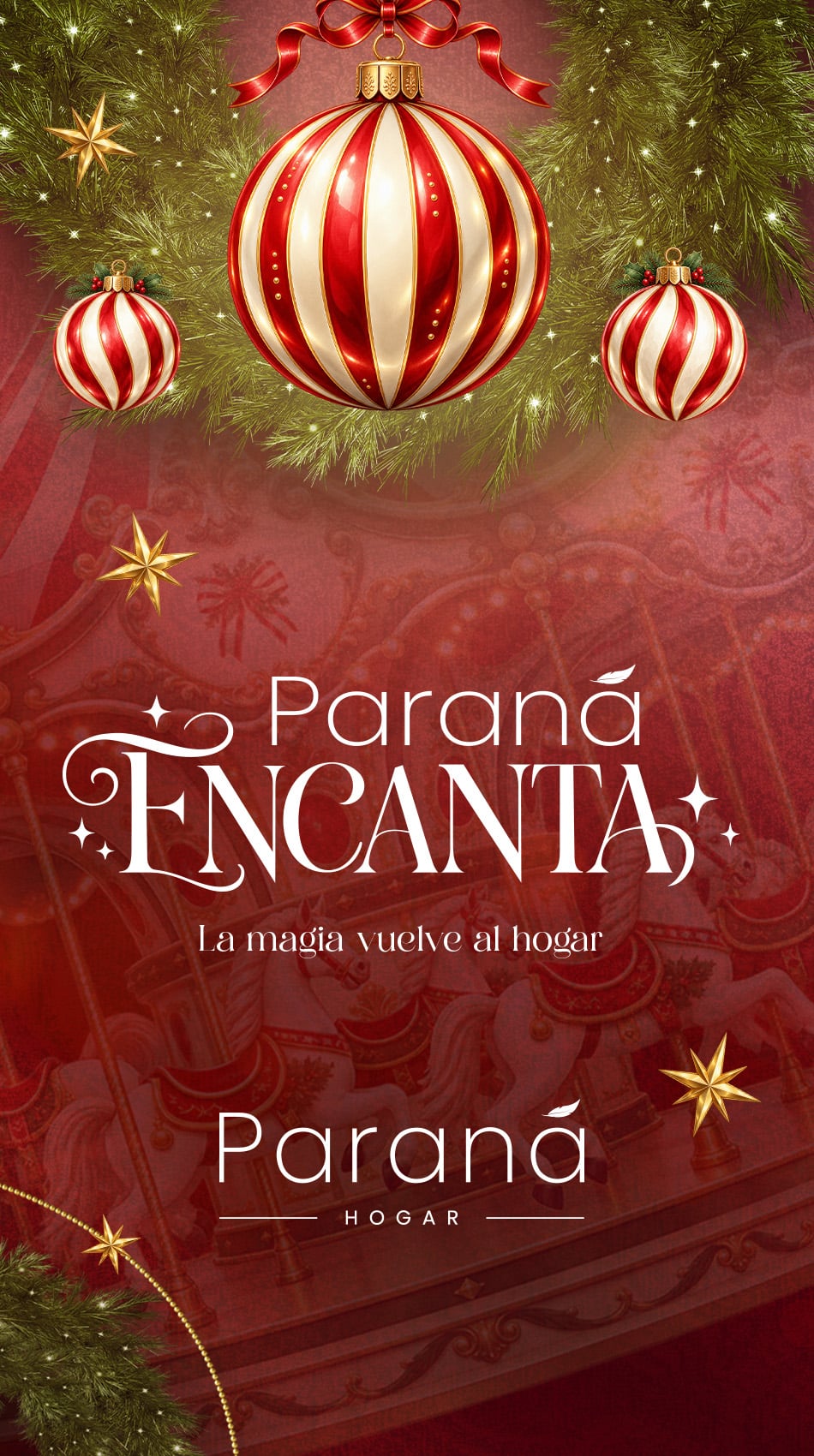Paraná Encanta: la magia vuelve al hogar. Navidad en Paraná Hogar.